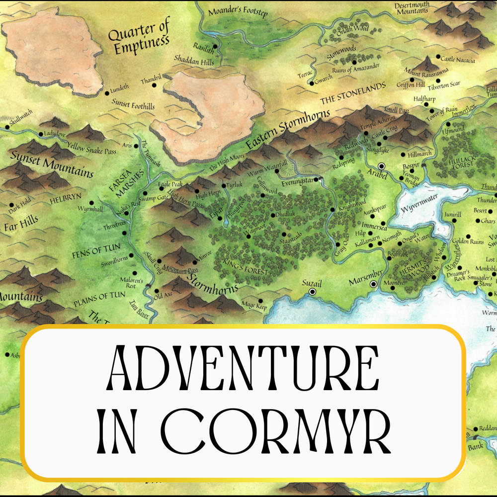 Adventure in Cormyr: Rebellion of the Tunlands