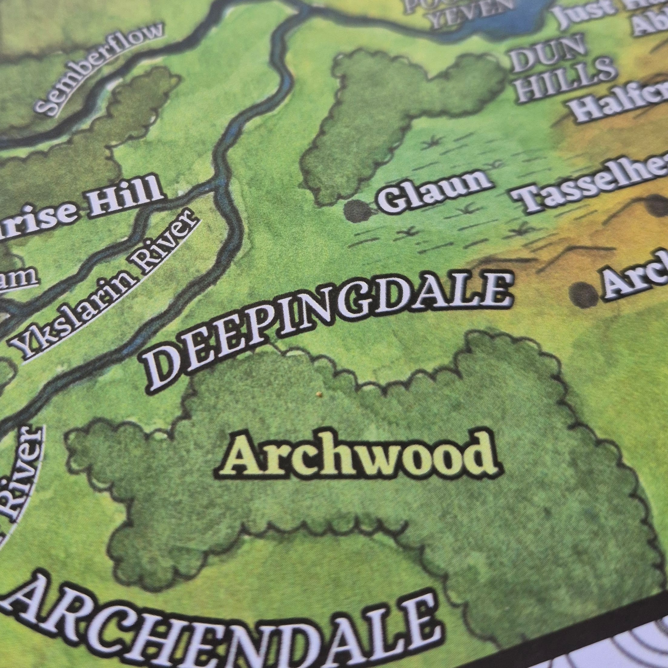 Travelling the Dalelands in 5th Edition