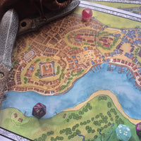 Load image into Gallery viewer, Map of Valkur's Roar | Cormyr | D&amp;D City
