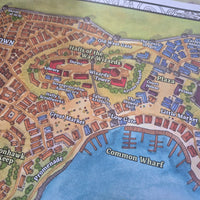 Load image into Gallery viewer, Map of Valkur's Roar | Cormyr | D&amp;D City
