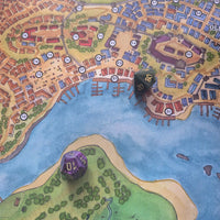 Load image into Gallery viewer, Map of Valkur's Roar | Cormyr | D&amp;D City
