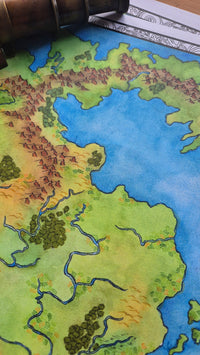 Load image into Gallery viewer, Map of Eastern Flanaess
