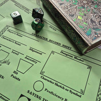 Load image into Gallery viewer, Vintage DnD Character Sheet

