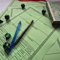 Load image into Gallery viewer, Vintage DnD Character Sheet
