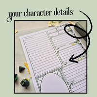 Load image into Gallery viewer, DnD Druid Character Sheet
