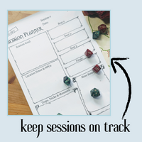 Load image into Gallery viewer, Full Adventure Planner for GMs
