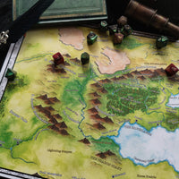 Load image into Gallery viewer, Map of Cormyr | Dungeons &amp; Dragons Map  | GM Tools | Faerûn
