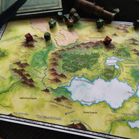 Load image into Gallery viewer, Map of Cormyr | Dungeons &amp; Dragons Map  | GM Tools | Faerûn
