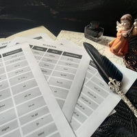 Load image into Gallery viewer, Learn DnD Elvish | Lessons in Elvish | Vocabulary: Time
