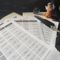 Load image into Gallery viewer, Learn DnD Elvish | Lessons in Elvish | Vocabulary: Time
