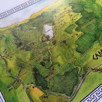 Load image into Gallery viewer, Camp Half Blood Map Poster
