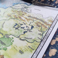 Load image into Gallery viewer, Map of North Faerûn | Dungeons &amp; Dragons Map  | GM Tools
