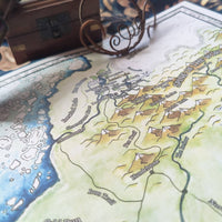 Load image into Gallery viewer, Map of North Faerûn | Dungeons &amp; Dragons Map  | GM Tools
