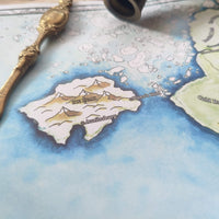 Load image into Gallery viewer, Map of North Faerûn | Dungeons &amp; Dragons Map  | GM Tools
