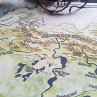 Load image into Gallery viewer, Map of North Faerûn | Dungeons &amp; Dragons Map  | GM Tools
