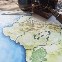 Load image into Gallery viewer, Map of North Faerûn | Dungeons &amp; Dragons Map  | GM Tools
