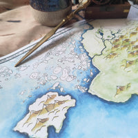 Load image into Gallery viewer, Map of North Faerûn | Dungeons &amp; Dragons Map  | GM Tools
