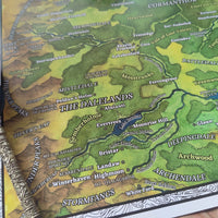 Load image into Gallery viewer, Map of Cormanthor | Dungeons &amp; Dragons Map  | GM Tools | Faerûn
