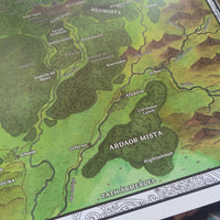 Load image into Gallery viewer, Map of the High Forest | Dungeons &amp; Dragons Map  | GM Tools | Faerûn
