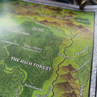 Load image into Gallery viewer, Map of the High Forest | Dungeons &amp; Dragons Map  | GM Tools | Faerûn
