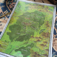 Load image into Gallery viewer, Map of the High Forest | Dungeons &amp; Dragons Map  | GM Tools | Faerûn
