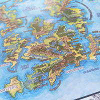 Load image into Gallery viewer, Map of Moonshae | Dungeons &amp; Dragons Map  | GM Tools | Faerûn
