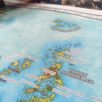 Load image into Gallery viewer, Map of Moonshae | Dungeons &amp; Dragons Map  | GM Tools | Faerûn
