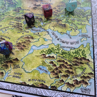 Load image into Gallery viewer, Map of the Sword Coast | DnD Map | Game Master Tools | Faerûn
