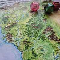 Load image into Gallery viewer, Map of the Sword Coast | DnD Map | Game Master Tools | Faerûn
