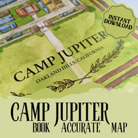 Load image into Gallery viewer, Camp Jupiter Map Poster
