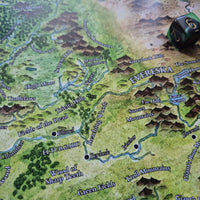 Load image into Gallery viewer, Map of the Sword Coast | DnD Map | Game Master Tools | Faerûn
