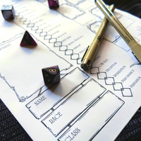Load image into Gallery viewer, DnD Character Sheet | Adventure
