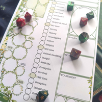 Load image into Gallery viewer, Cottagecore DnD Character Journal
