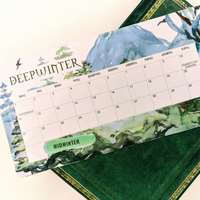 Load image into Gallery viewer, D&amp;D Calendar for Faerun Calendar
