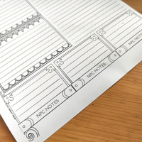 Load image into Gallery viewer, DnD Session Notes Academia
