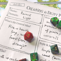 Load image into Gallery viewer, Fantasy Deity Planner for D&amp;D (and other RPGs)
