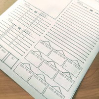 Load image into Gallery viewer, NPC Character Sheet | Adventure Theme | DnD Resources
