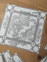Load image into Gallery viewer, Printable Map for Fantasy TTRPGs | 4 Dungeons &amp; Dragons Modular World Map
