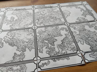 Load image into Gallery viewer, Printable Map for Fantasy TTRPGs | 6 Dungeons &amp; Dragons Modular World Map
