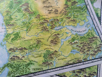 Load image into Gallery viewer, Map of the Sword Coast | DnD Map | Game Master Tools | Faerûn
