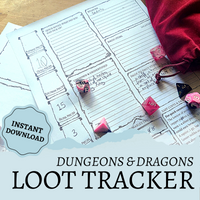 Load image into Gallery viewer, DnD Loot Tracker
