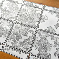 Load image into Gallery viewer, Printable Map for Fantasy TTRPGs | 6 Dungeons &amp; Dragons Modular World Map
