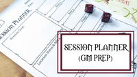 Load image into Gallery viewer, Session Planner (GM Prep Tool)
